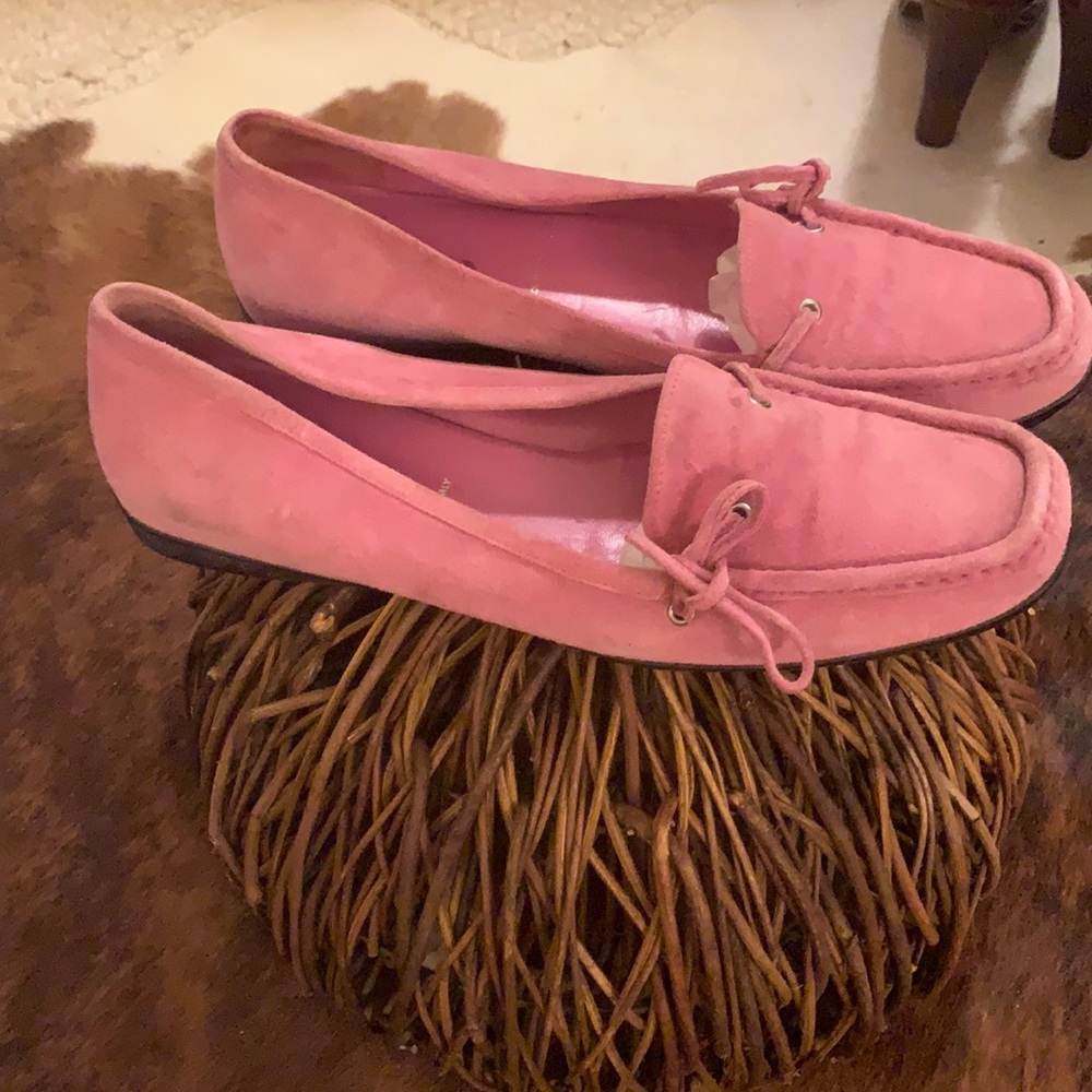 Pink loafer